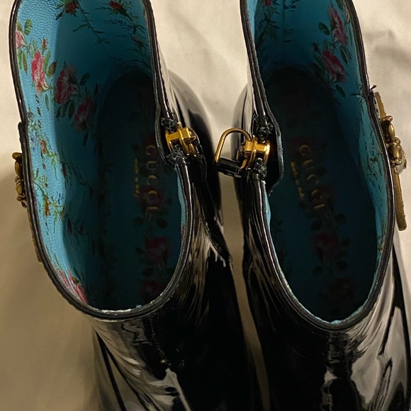 ❌SOLD❌NIB Authentic Gucci patent boots - Picture 5 of 6